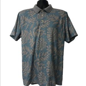 Tasso Elba Sun Protection Polo Hawaiian XL Palm